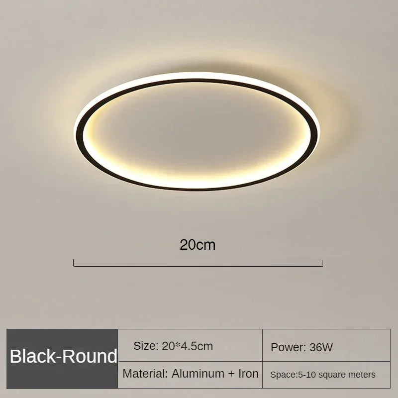 Nordhavn Dimmable Scandinavian LED Ceiling Light In Warm White For Living Room Dining Room And Hallway