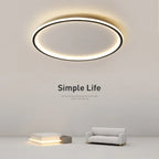 Nordhavn Dimmable Scandinavian LED Ceiling Light In Warm White For Living Room Dining Room And Hallway