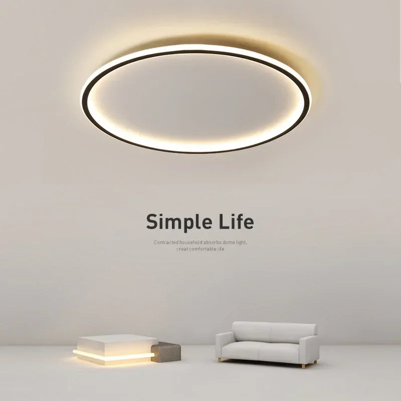 Nordhavn Dimmable Scandinavian LED Ceiling Light In Warm White For Living Room Dining Room And Hallway