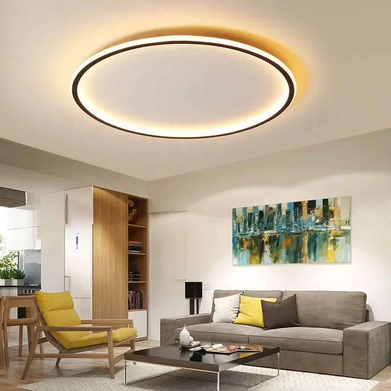 Nordhavn Dimmable Scandinavian LED Ceiling Light In Warm White For Living Room Dining Room And Hallway