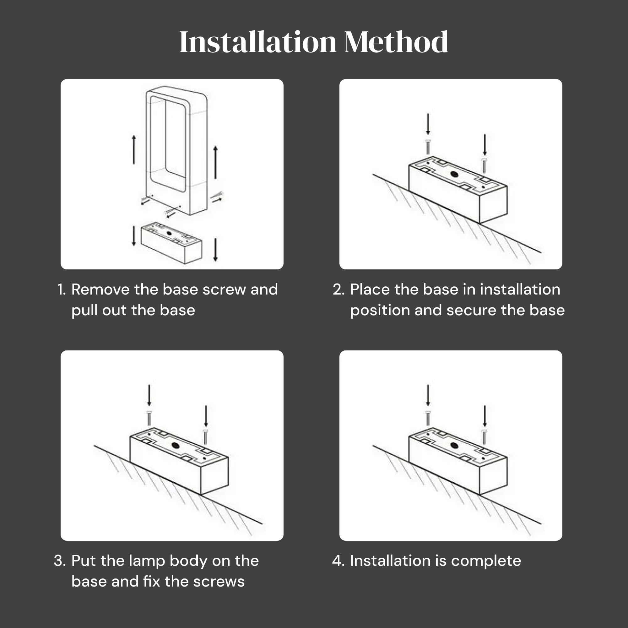 SylvaLight | 省エネルギー IP65 LED ガーデンボラードライト