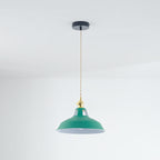Iriselle Morandi Metal Pendant Light Colorful Glow