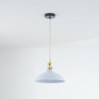Iriselle Morandi Metal Pendant Light Colorful Glow