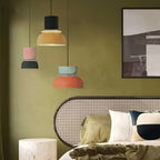 Scandi Color Block Pendant Lamp For Kitchen And Dining