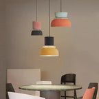 Scandi Color Block Pendant Lamp For Kitchen And Dining