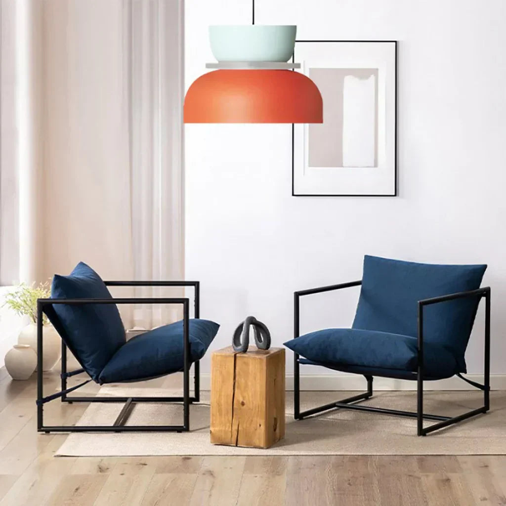 Scandi Color Block Pendant Lamp For Kitchen And Dining