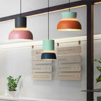 Scandi Color Block Pendant Lamp For Kitchen And Dining