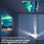 Aurelux Android 11 Projector WiFi 6 720p Home Theater