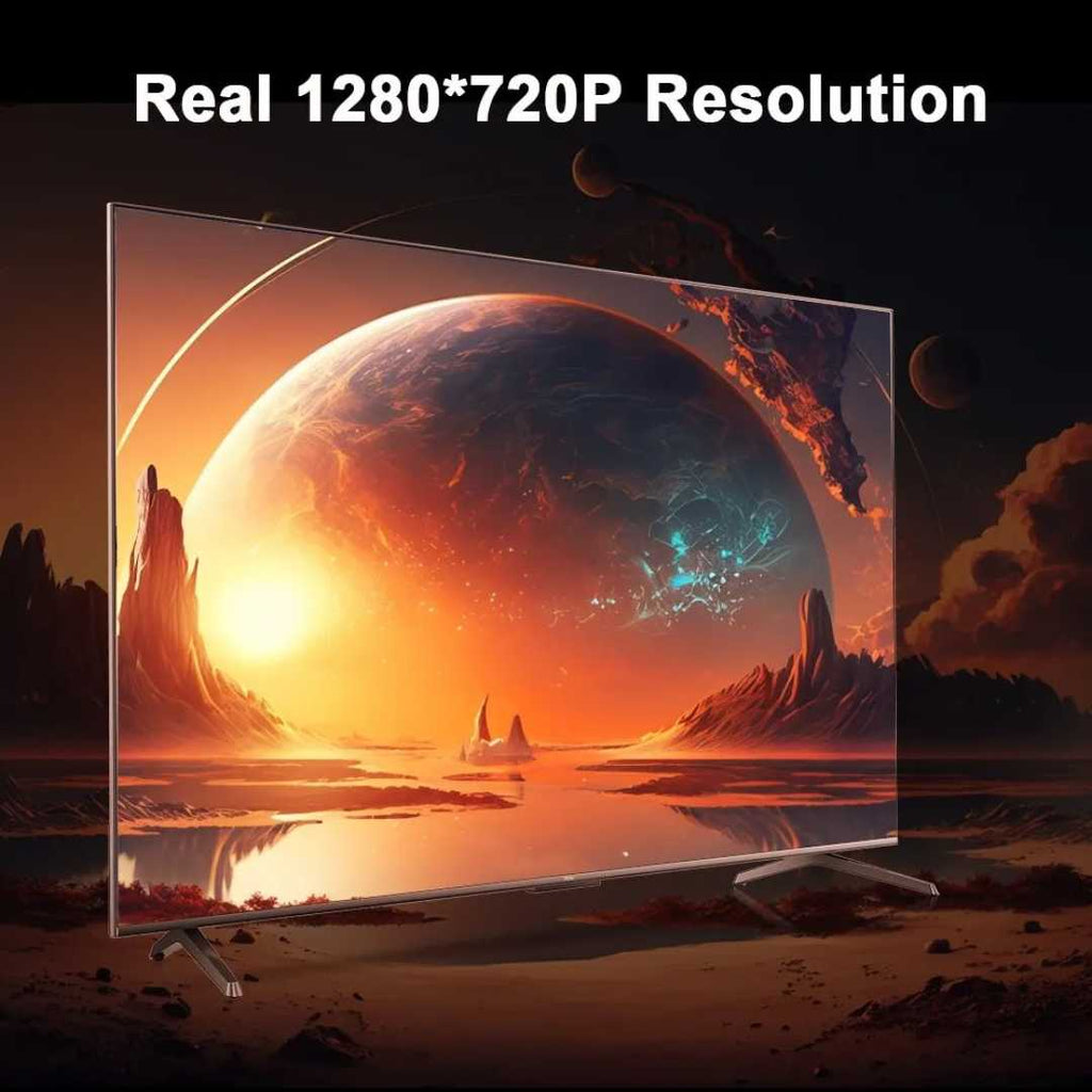 Aurelux Android 11 Projector WiFi 6 720p Home Theater