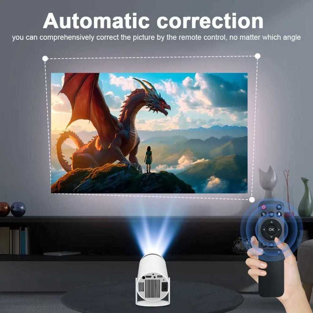 Aurelux Android 11 Projector WiFi 6 720p Home Theater