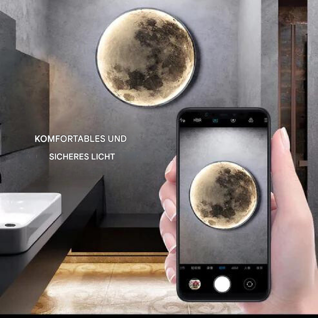 Lunara Dimmable Magical Moon Atmosphere Lamp For Ambient Lighting In Bedroom And Living Room