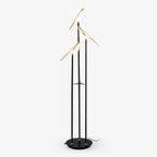 Elegant LED Torchiere Floor Lamp with Adjustable Soft Light