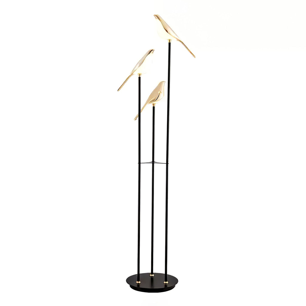 Elegant LED Torchiere Floor Lamp with Adjustable Soft Light