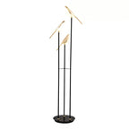 Elegant LED Torchiere Floor Lamp with Adjustable Soft Light