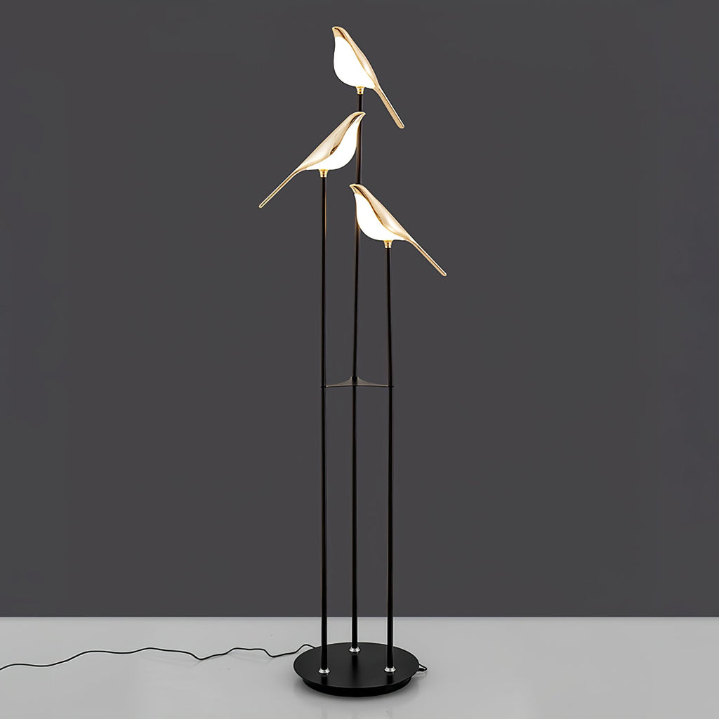 Elegant LED Torchiere Floor Lamp with Adjustable Soft Light
