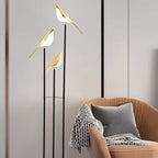 Elegant LED Torchiere Floor Lamp with Adjustable Soft Light
