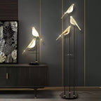 Elegant LED Torchiere Floor Lamp with Adjustable Soft Light