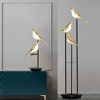Elegant LED Torchiere Floor Lamp with Adjustable Soft Light