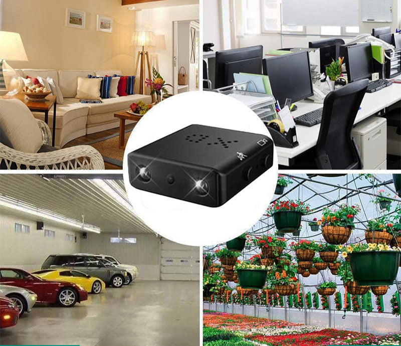 NovaLite Mini Spy Camera 1080P with Audio, Night Vision