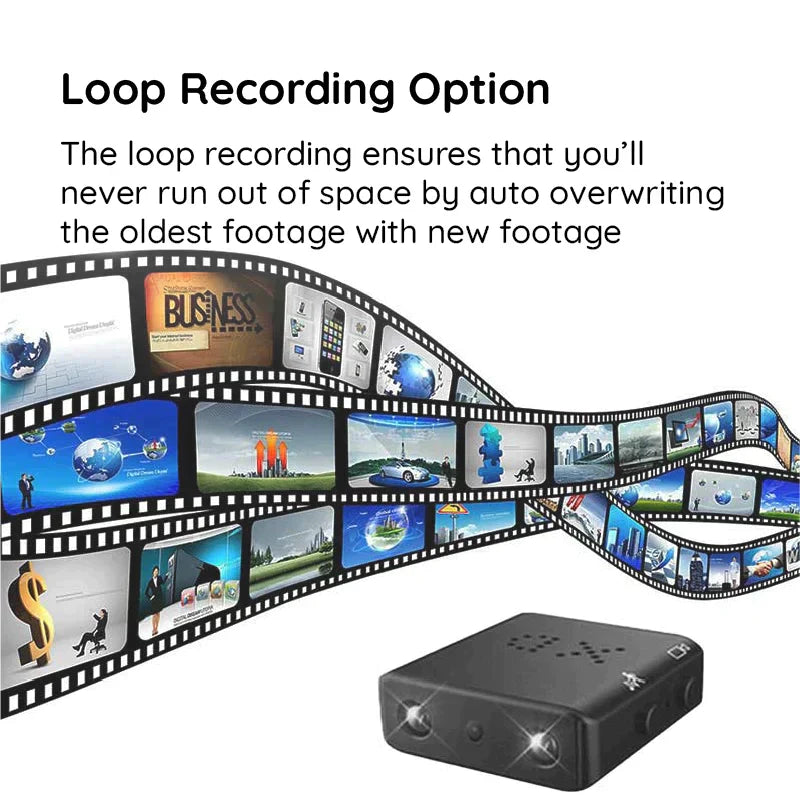 NovaCam Pocket WiFi HD Video Camera with Audio and App