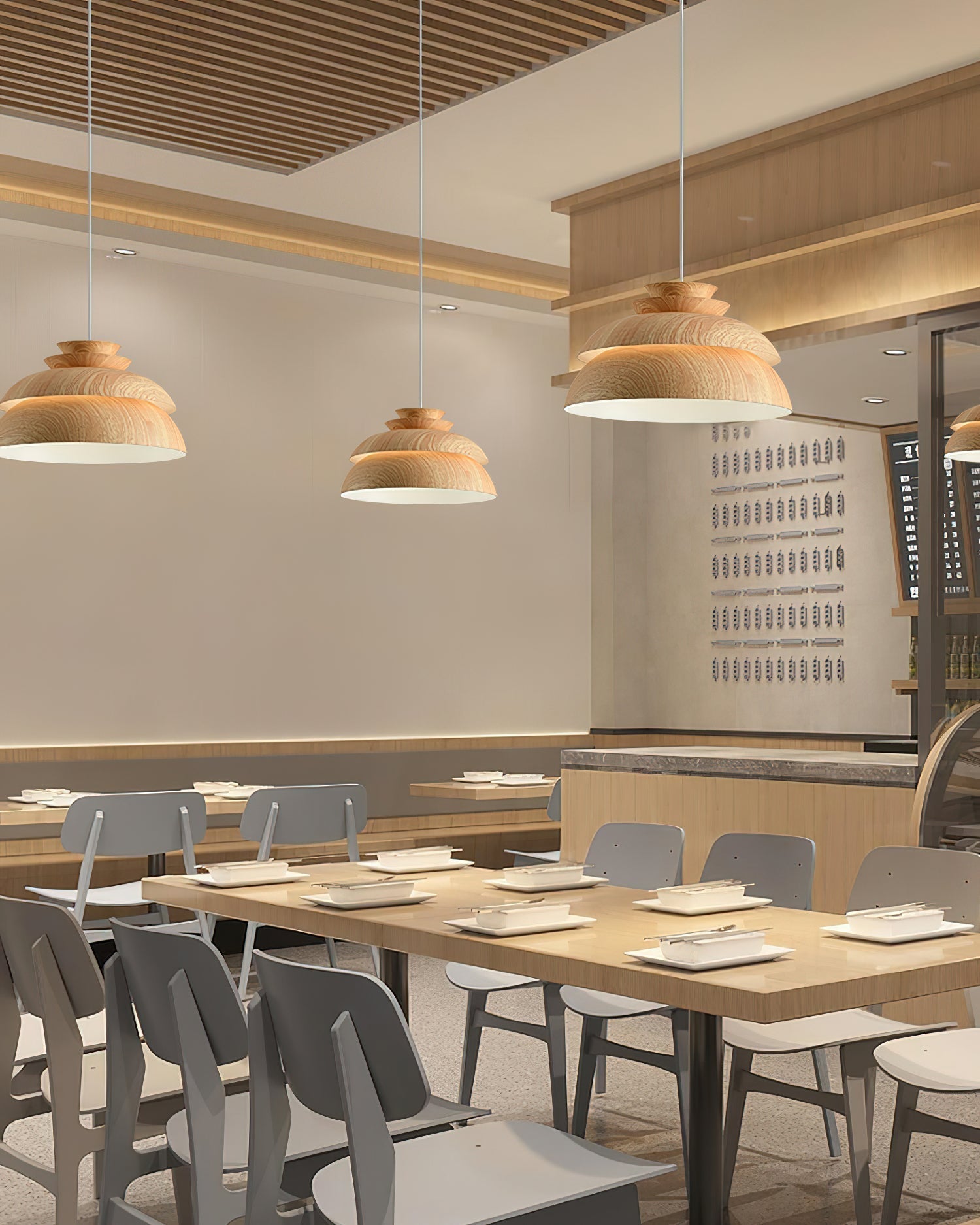 Kairo Wood Pendant Light in Modern Scandinavian Design