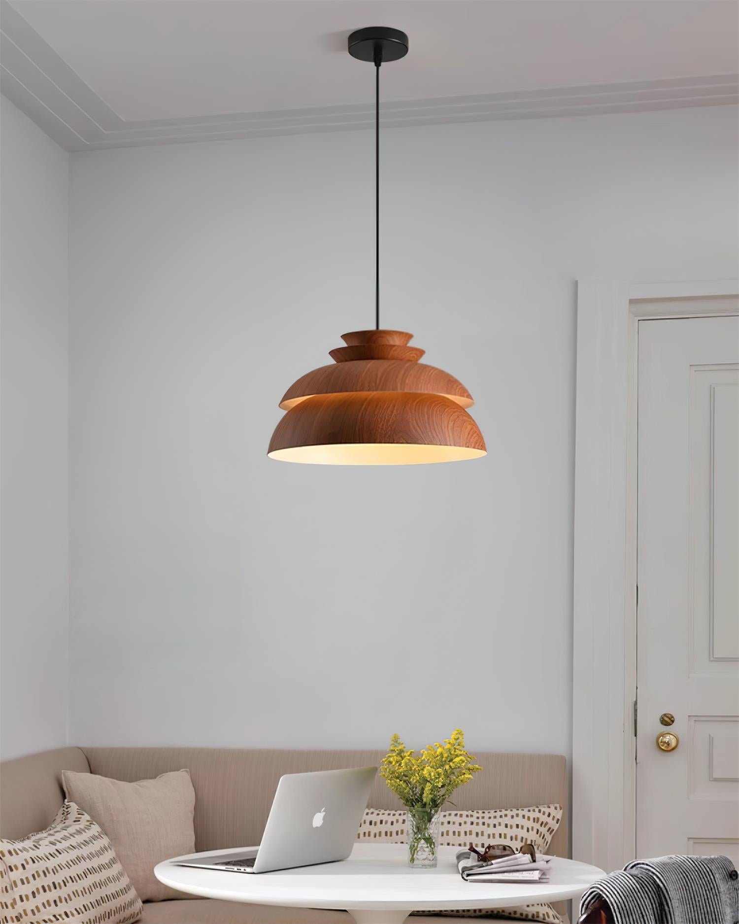Kairo Wood Pendant Light in Modern Scandinavian Design