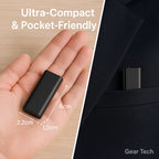 Compact Voice Recorder for Stealth Recording and Activation