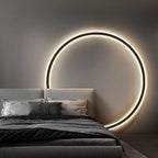 HaloRing Minimal Circle Wall Light for Modern Spaces