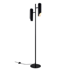 Modern Black Floor Lamp with Adjustable Heads – Stylish Standing Lamp for Living Room and Reading 0
