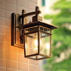 Modern Black Outdoor Wall Light - Up and Down LED Exterior Wall Lights for Stylish Illumination 2