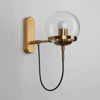 Modern Glass Wall Lamp – Hardwired Indoor Wall Lights Sconce for Bedroom, Living Room, Hallway Lighting 3