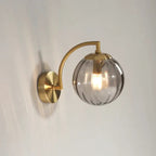 Modern Globe Wall Sconce – Dimmable LED Wall Lamp with Frosted Glass for Soft Night Lighting and Ambient Illumination 0