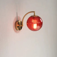 Modern Globe Wall Sconce – Dimmable LED Wall Lamp with Frosted Glass for Soft Night Lighting and Ambient Illumination 2