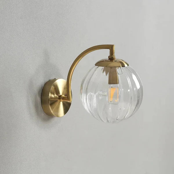 Modern Globe Wall Sconce – Dimmable LED Wall Lamp with Frosted Glass for Soft Night Lighting and Ambient Illumination 3