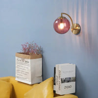 Modern Globe Wall Sconce – Dimmable LED Wall Lamp with Frosted Glass for Soft Night Lighting and Ambient Illumination 6