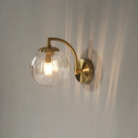 Modern Globe Wall Sconce – Dimmable LED Wall Lamp with Frosted Glass for Soft Night Lighting and Ambient Illumination 7
