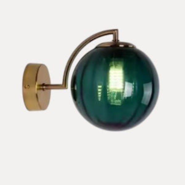 Modern Globe Wall Sconce – Dimmable LED Wall Lamp with Frosted Glass for Soft Night Lighting and Ambient Illumination 8