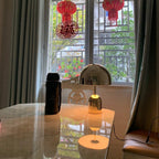 Modern Gold Metal Dome Table Lamp with Warm LED Light - Elegant Bedside or Desk Lamp for Living Room Decor 8