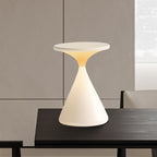 LumaVale Hourglass LED Table Lamp | Rechargeable & Dimmable