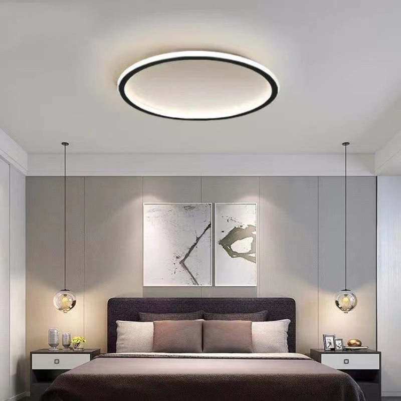 LumoNova Circular LED Ceiling Light UltraThin Flush Mount