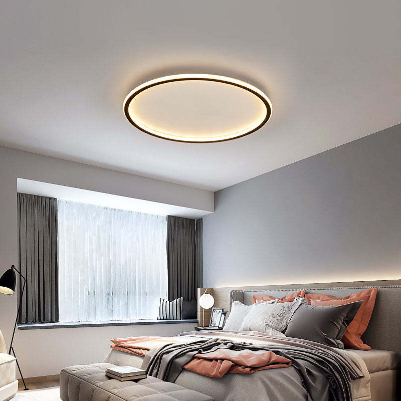 LumoNova Circular LED Ceiling Light UltraThin Flush Mount