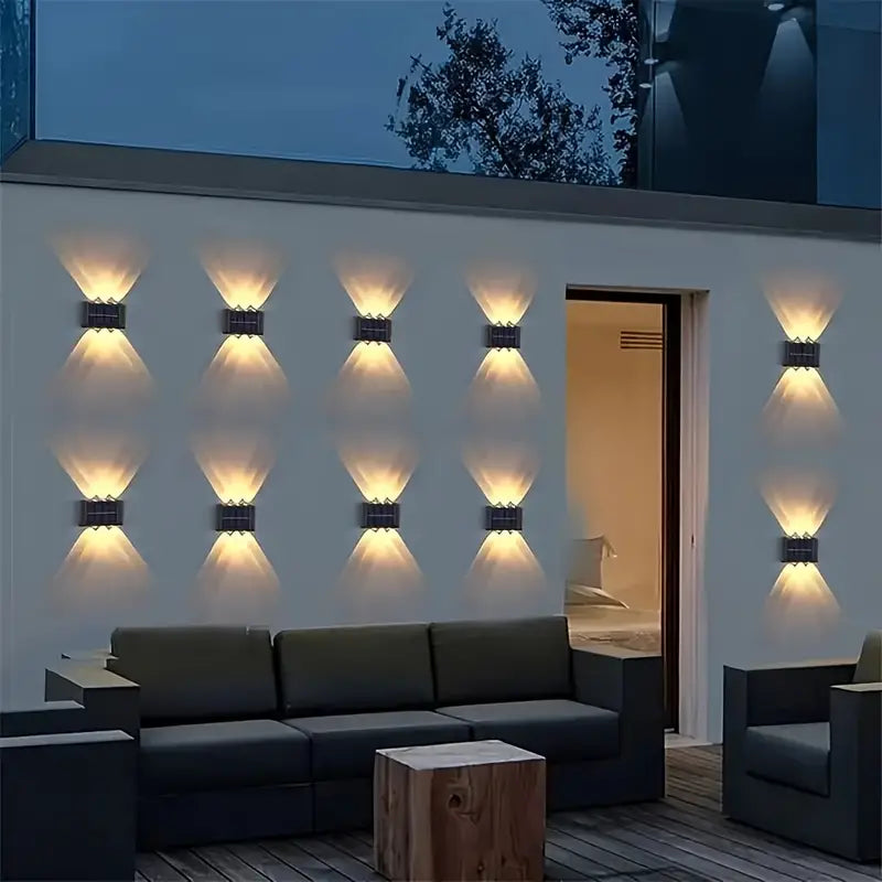 NovaRidge Up-Down Beam Outdoor LED Wall Light Fixture