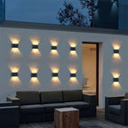 NovaRidge Up-Down Beam Outdoor LED Wall Light Fixture
