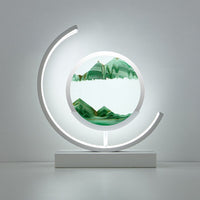 Modern Table Lamp with Unique Sand Design – Eye-Caring LED Light for Bedside, Desk, or Living Room 5