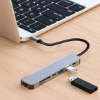 NexLink 7-in-1 USB-C Hub: HDMI, SD & USB For MacBook