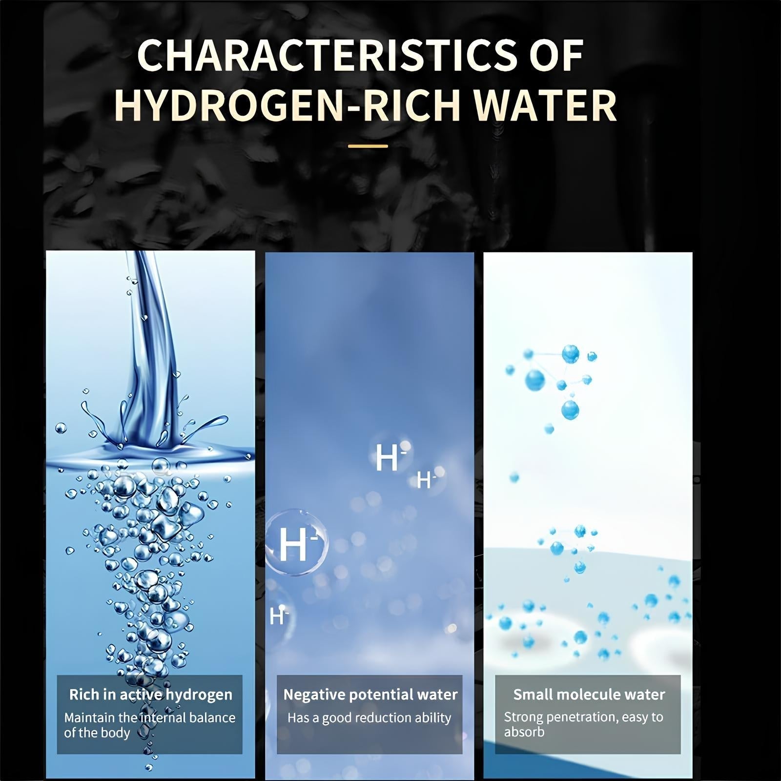 HydroPulse 5000ppb Hydrogen Ionizer Water Bottle Elite