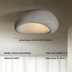 Kirelo Ceiling Light Japanese-Inspired Wabi-Sabi Glow