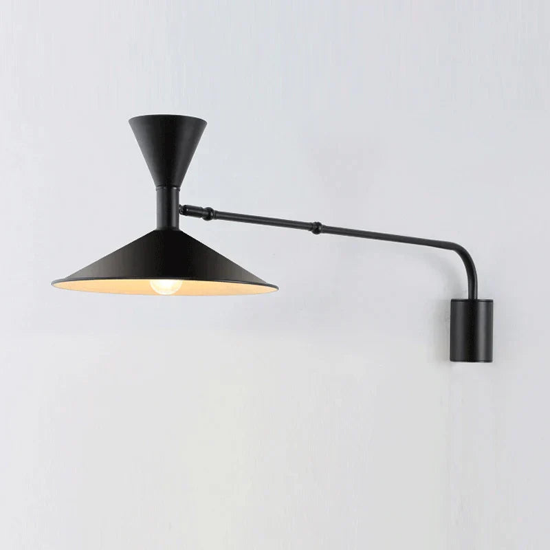 Luminarae | Nordic Swing Wall Light With Swivel Arm