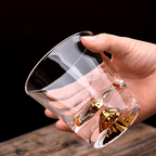 Kitsune Fuji Kiriko Whisky Glass Set by Chamvin Edo Craft