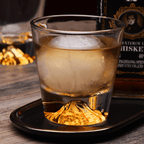 Kitsune Fuji Kiriko Whisky Glass Set by Chamvin Edo Craft